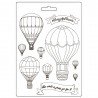 STAMPERIA FOREMKA TEKSTURA A5 TIMELESS BALONY