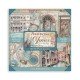 STAMPERIA BLOK PAPIERÓW SCRAP. 30x30cm/1str 22szt VENICE