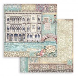 STAMPERIA PAPIER DO SCRAP 12" VENICE MUZEUM PALACE