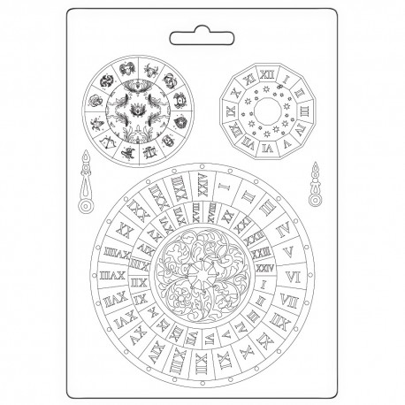 STAMPERIA FOREMKA TEKSTURA A5 VENICE ZEGARY