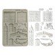 STAMPERIA FOREMKA SILIKONOWA A5 VENICE MONUMENTY