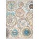 STAMPERIA PAPIER RYŻOWY A4 VENICE ZODIAK