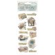 STAMPERIA RUB-ON TRANSFER 10x VENICE LISTY