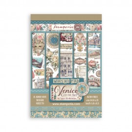 STAMPERIA PAPIER WASHI A5 8szt VENICE