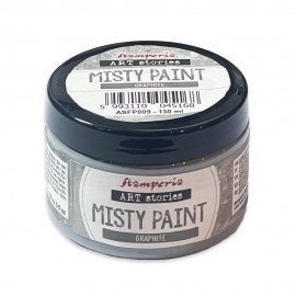 STAMPERIA MISTY PAINT 150ml FARBA SATYNOWA GRAPHITE