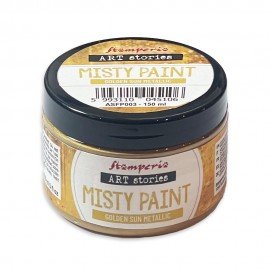 STAMPERIA MISTY PAINT 150ml FARBA METALIC GOLDEN SUN