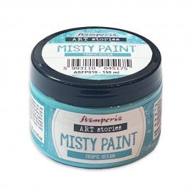STAMPERIA MISTY PAINT 150ml FARBA SATYNOWA TROPIC OCEAN