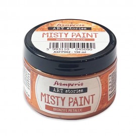 STAMPERIA MISTY PAINT 150ml FARBA METALIC BRONZITE