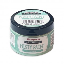 STAMPERIA MISTY PAINT 150ml FARBA SATYNOWA CELADON