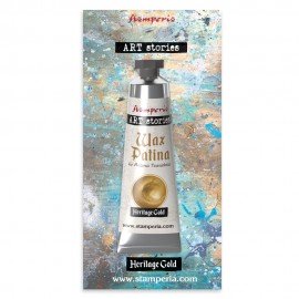 STAMPERIA WAX PATINA 40ml PATYNA WOSKOWA HERITAGE GOLD