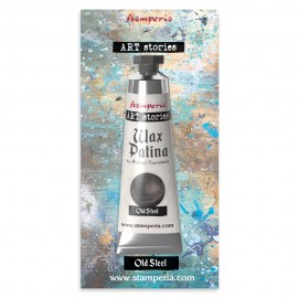 STAMPERIA WAX PATINA 40ml PATYNA WOSKOWA OLD STEEL