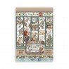STAMPERIA PAPIER WASHI A5 8szt OWL'S HOUSE