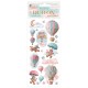 STAMPERIA RUB-ON TRANSFER 10x CANDY CHRISTMAS BALONY