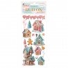 STAMPERIA RUB-ON TRANSFER 10x CANDY CHRISTMAS DOMEK MARCEPAN