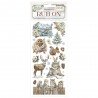STAMPERIA RUB-ON TRANSFER 10x OWL'S HOUSE DZIKA FAUNA