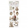 STAMPERIA RUB-ON TRANSFER 10x OWL'S HOUSE MIŚ TEDDY