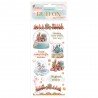 STAMPERIA RUB-ON TRANSFER 10x CANDY CHRISTMAS ŚNIEŻNE KULE