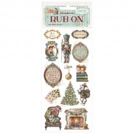 STAMPERIA RUB-ON TRANSFER 10x ALICE IN CHRISTMAS ŻOŁNIERZYKI