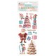 STAMPERIA RUB-ON TRANSFER 10x CANDY CHRISTMAS MIKOŁAJ