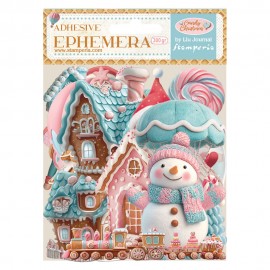 STAMPERIA EPHEMERA PAPIER MAT CANDY CHRISTMAS