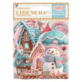 STAMPERIA EPHEMERA PAPIER MAT CANDY CHRISTMAS