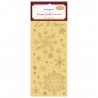 STAMPERIA VINTAGE GOLDEN 10x21 TRANSFER ZŁOTY LET IT SNOW