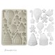 STAMPERIA FOREMKA SILIKONOWA A5 CANDY CHRISTMAS GINGERBREAD