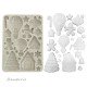 STAMPERIA FOREMKA SILIKONOWA A5 CANDY GINGERBREAD + DOMKI