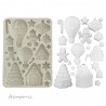 STAMPERIA FOREMKA SILIKONOWA A5 CANDY GINGERBREAD + DOMKI