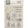 STAMPERIA STEMPEL AKRYLOWY 14x18cm OWL'S HOUSE