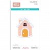 STAMPERIA-SPELLBINDER WYKROJNI DOMEK 14szt 10,5x18,7cm
