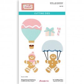 STAMPERIA-SPELLBINDER WYKROJNI BALONY 14szt 12,3x22,2cm