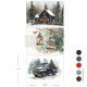 PRIMA PAPIER MORWOWY 11,7x16" 3-PAK ZESTAW CHRISTMAS BLESSIN