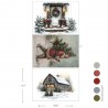 PRIMA PAPIER MORWOWY 11,7x16" 3-PAK ZESTAW SANTA'S WOODLAND