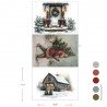 PRIMA PAPIER MORWOWY 11,7x16" 3-PAK ZESTAW SANTA'S WOODLAND