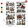 PRIMA DECOR TRANSFERS 3 CZĘŚCI MIDDY VILLAGE OF WONDER