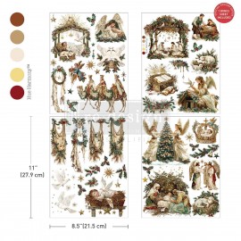 PRIMA DECOR TRANSFERS 3 CZĘŚCI MIDDY SACRED NIGHT COLLECTION