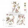 PRIMA DECOR TRANSFERS 3 CZĘŚCI MIDDY ROSETTE ROYALE