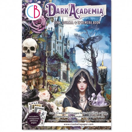 CB EPHEMERA BOOK A4 (32szt) DARK ACADEMIA