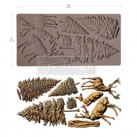 PRIMA FOREMKA SILIKONOWA EVERGREEN CHRISTMAS MAGIC