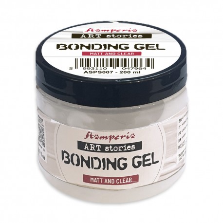 STAMPERIA BONDING GEL MAT 200m ŻEL PRZEZROCZYSTY MATOWY