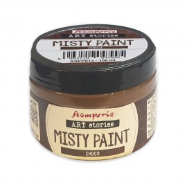 STAMPERIA MISTY PAINT 150ml FARBA SATYNOWA CHOCO