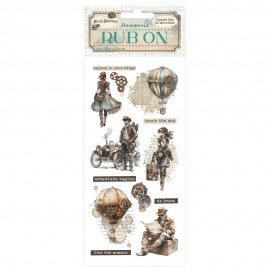 STAMPERIA RUB-ON TRANSFER 10x VOYAGES FANTASTIQUES ODKRYWCY