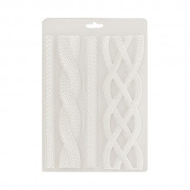 STAMPERIA FOREMKA TEKSTURA A5 WHISPERING WOODS SZNURY