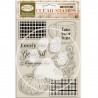 STAMPERIA STEMPEL AKRYLOWY 14x18cm WHISPERING WOODS DYNIE