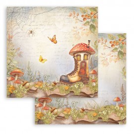 STAMPERIA PAPIER DO SCRAP 12" WHISPERING WOODS DOMEK W BUCIE