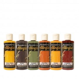 STAMPERIA FARBA ALLEGRO 59 ml ZESTAW 6szt WHISPERING WOODS