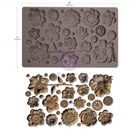 PRIMA FOREMKA SILIKONOWA 20x13 FINNABAIR RUSTY FLOWERS
