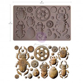 PRIMA FOREMKA SILIKONOWA 20x13 FINNABAIR STEAMPUNK BEETLES