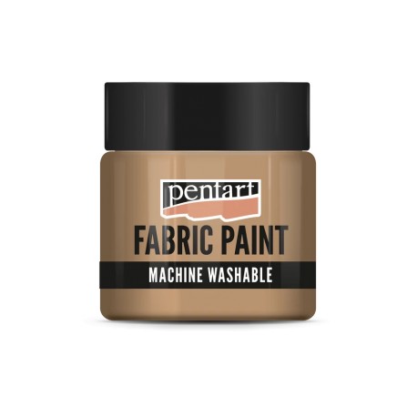 PENTART FARBA DO TKANIN 50ml METALICZNA BRĄZOWA